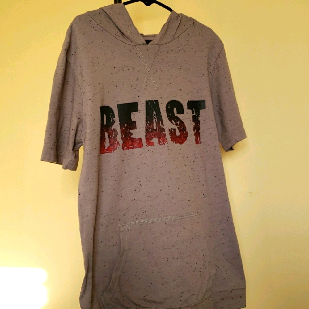Boys hooded shirt